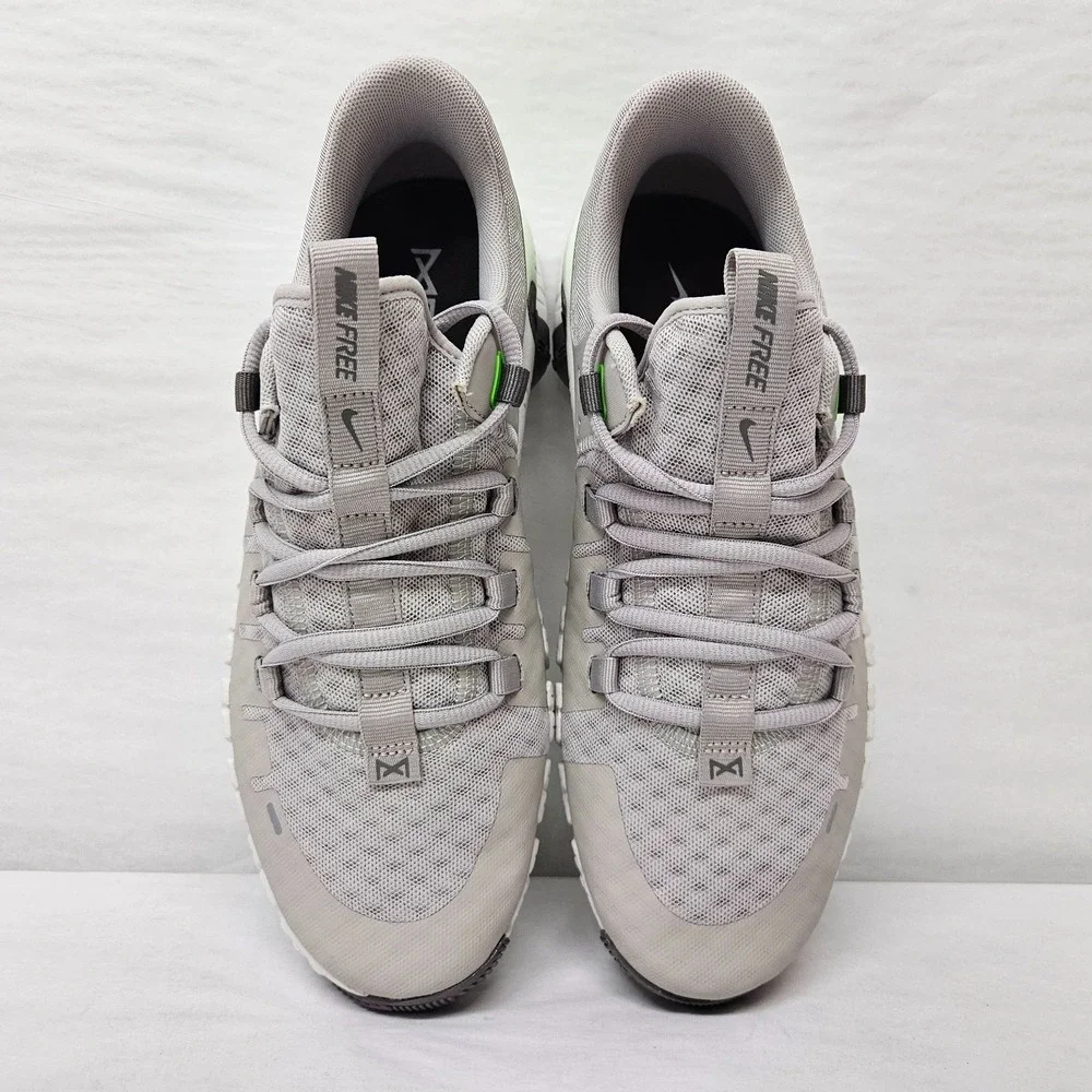 Nike Free Metcon 5 Training‎ Shoes DV3949-002 Light Iron Ore Green Men's Size 8